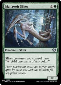 Manaweft Sliver (CMM) — The List Reprints