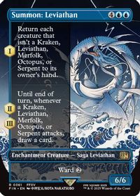 Summon: Leviathan (Borderless) — FINAL FANTASY