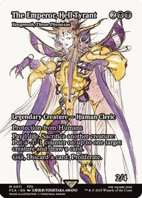The Emperor, Hell Tyrant - Yawgmoth, Thran Physician (Showcase) — FINAL FANTASY: Through the Ages