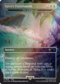 Spira's Punishment - Day of Judgment (Rainbow Foil) — Secret Lair Drop Series