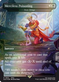 Merciless Poisoning - Toxic Deluge (Rainbow Foil) — Secret Lair Drop Series
