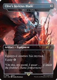 Clive's Invictus Blade - Blade of Selves — Secret Lair Drop Series
