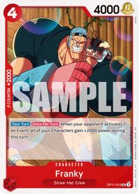 Franky — A Fist of Divine Speed