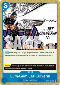 Gum-Gum Jet Culverin — A Fist of Divine Speed