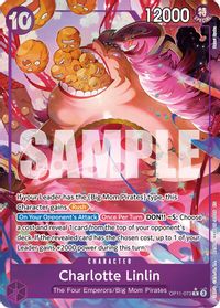 Charlotte Linlin (Alternate Art) — A Fist of Divine Speed