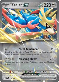 Zacian ex - 198 — SV: Scarlet & Violet Promo Cards