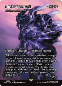 The Shadow Lord - Gix, Yawgmoth Praetor (Showcase) — FINAL FANTASY: Through the Ages