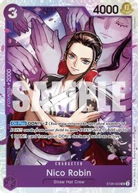 Nico Robin — Starter Deck 26: PURPLE/BLACK Monkey.D.Luffy