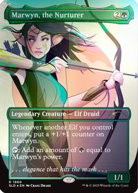 Marwyn, the Nurturer (Rainbow Foil) — Secret Lair Drop Series