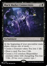 Black Market Connections — The List Reprints