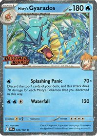 Misty's Gyarados (Prerelease) — Miscellaneous Cards & Products