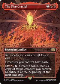 The Fire Crystal (Borderless) — FINAL FANTASY