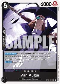 Van Augur (Reprint) — Starter Deck 27: BLACK Marshall.D.Teach