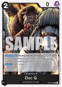 Doc Q (Reprint) — Starter Deck 27: BLACK Marshall.D.Teach