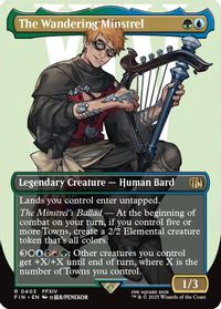 The Wandering Minstrel (Borderless) — FINAL FANTASY