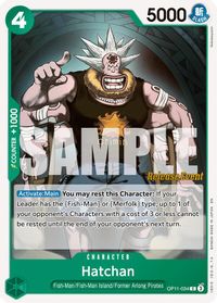 Hatchan — A Fist of Divine Speed Release Event Cards