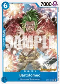 Bartolomeo — A Fist of Divine Speed Release Event Cards