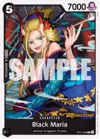 Black Maria — A Fist of Divine Speed Release Event Cards