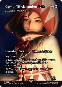 Garnet Til Alexandros 17th - Loran of the Third Path (Showcase) — FINAL FANTASY: Through the Ages