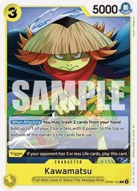 Kawamatsu (Reprint) — Starter Deck 28: GREEN/YELLOW Yamato