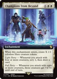 Champions from Beyond (Extended Art) — Commander: FINAL FANTASY
