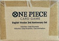 One Piece English Version 2nd Anniversary Set (Sealed Promotional Bundle) — One Piece Collection Sets