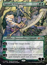 Garruk Wildspeaker — Secret Lair Showdown
