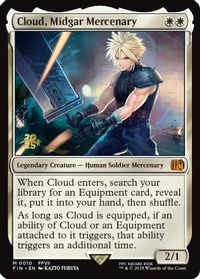 Cloud, Midgar Mercenary — Prerelease Cards