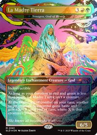 La Madre Tierra - Xenagos, God of Revels (Rainbow Foil) — Secret Lair Drop Series