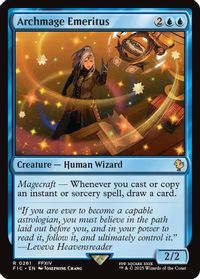 Archmage Emeritus (Surge Foil) — Commander: FINAL FANTASY