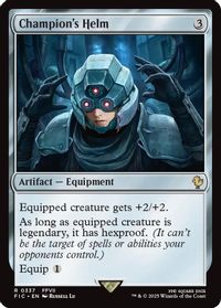 Champion's Helm (Surge Foil) — Commander: FINAL FANTASY