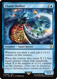 Chasm Skulker (Surge Foil) — Commander: FINAL FANTASY