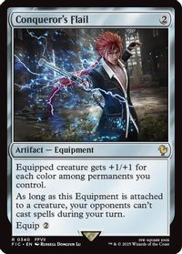 Conqueror's Flail (Surge Foil) — Commander: FINAL FANTASY