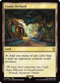 Exotic Orchard (Surge Foil) — Commander: FINAL FANTASY