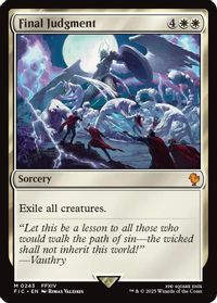 Final Judgment (Surge Foil) — Commander: FINAL FANTASY