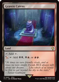 Graven Cairns (Surge Foil) — Commander: FINAL FANTASY