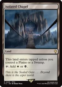 Isolated Chapel (Surge Foil) — Commander: FINAL FANTASY