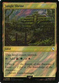 Jungle Shrine (Surge Foil) — Commander: FINAL FANTASY