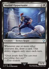 Morbid Opportunist (Surge Foil) — Commander: FINAL FANTASY