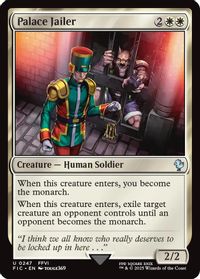 Palace Jailer (Surge Foil) — Commander: FINAL FANTASY