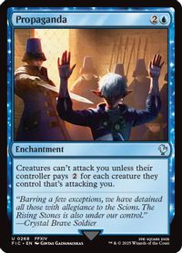 Propaganda (Surge Foil) — Commander: FINAL FANTASY