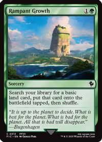 Rampant Growth (Surge Foil) — Commander: FINAL FANTASY