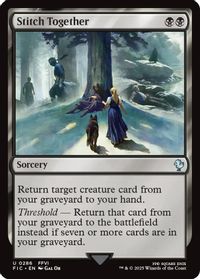 Stitch Together (Surge Foil) — Commander: FINAL FANTASY