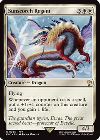 Sunscorch Regent (Surge Foil) — Commander: FINAL FANTASY
