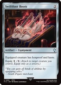Swiftfoot Boots (Surge Foil) — Commander: FINAL FANTASY