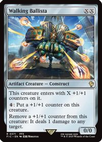 Walking Ballista (Surge Foil) — Commander: FINAL FANTASY