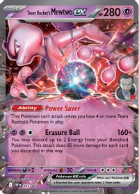 Team Rocket's Mewtwo ex — SV: Scarlet & Violet Promo Cards