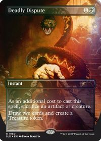 Deadly Dispute (1980) (Rainbow Foil) — Secret Lair Drop Series