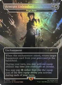 Armiger Unleashed - Forge Anew (Rainbow Foil) — Secret Lair Drop Series