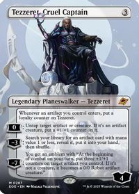 Tezzeret, Cruel Captain (Borderless) — Edge of Eternities